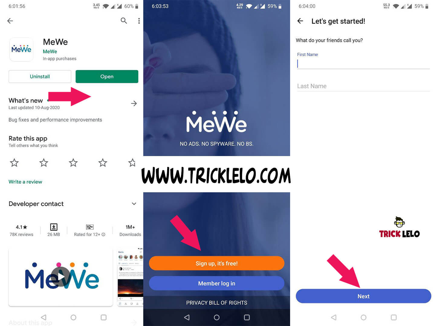 How to Create MeWe Account In Hindi  
